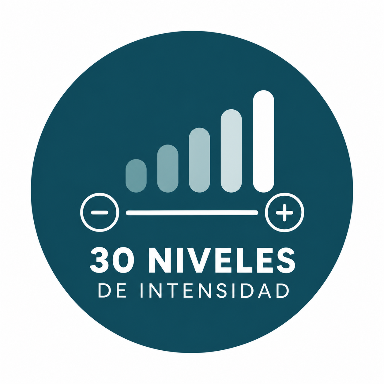 <p><strong>30 niveles de intensidad</strong></p>