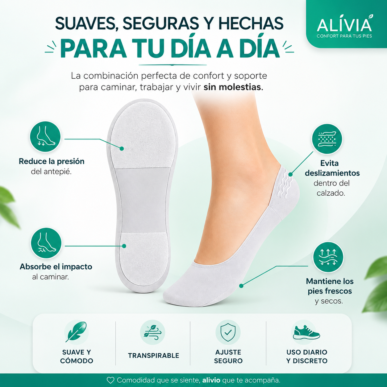 ALÍVIA™ – Comodidad y alivio en cada paso 👣