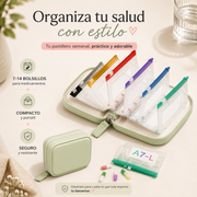 MediPocket™ | Estuche Organizador de Medicamentos