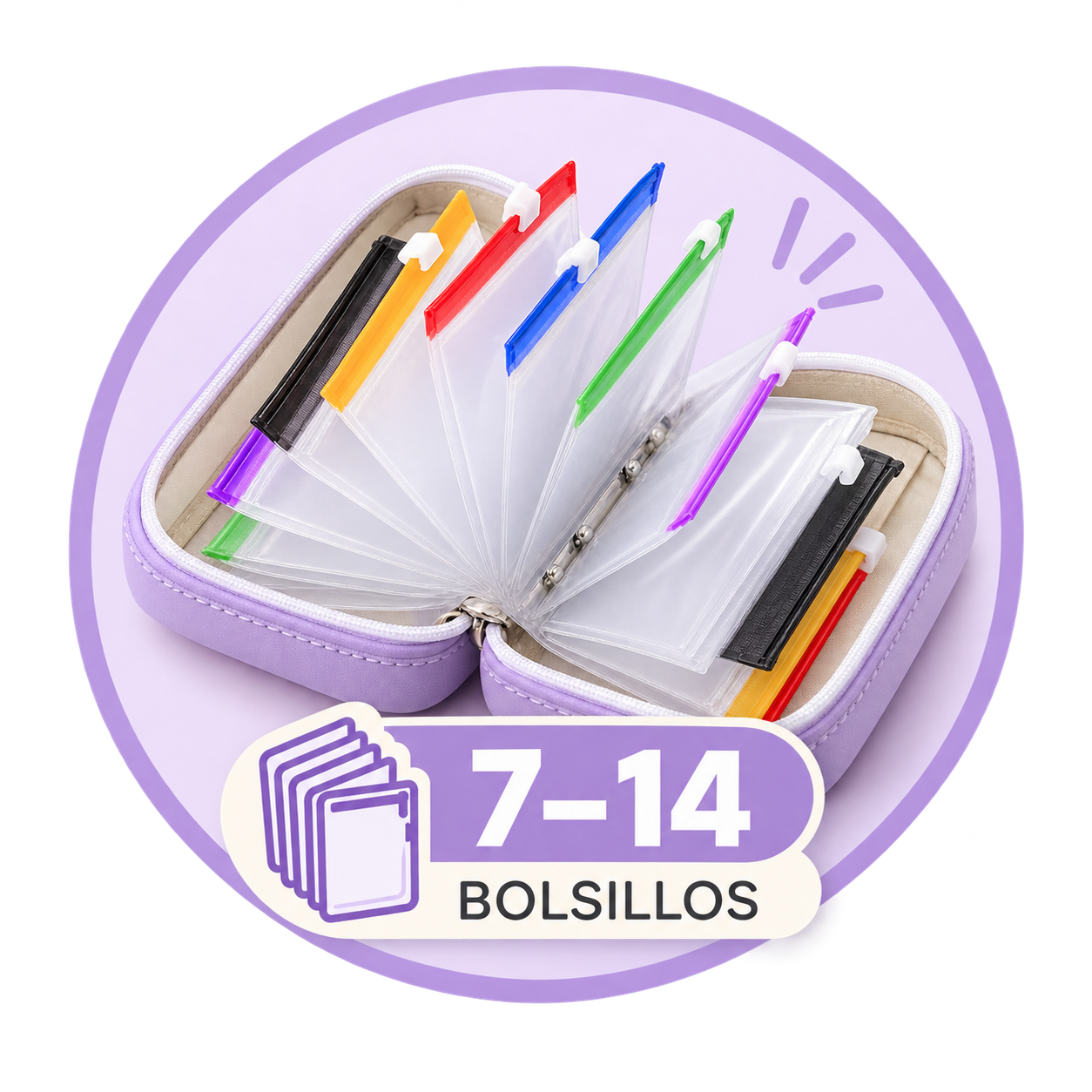 <p><strong>7–14 bolsillos</strong></p>