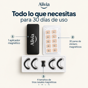 Alívia Air™ | Dilatador Nasal Magnético (30 u)
