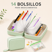 MediPocket™ | Estuche Organizador de Medicamentos