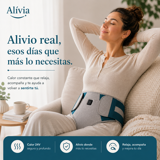 Alívia Relief™ | Cinturón Térmico para Cólicos y Molestias