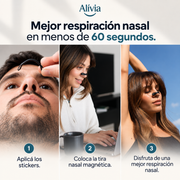 Alívia Air™ | Dilatador Nasal Magnético (30 u)