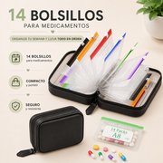 MediPocket™ | Estuche Organizador de Medicamentos