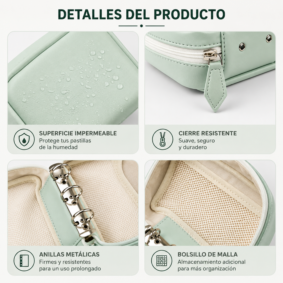 MediPocket™ | Estuche Organizador de Medicamentos